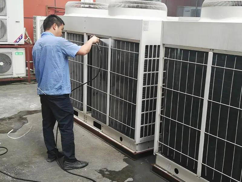 中央空調外機清洗